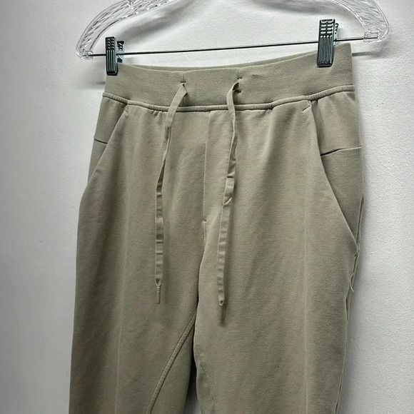 Lululemon City Sweat Jogger Pants Sweatpants Pant Light Tan Cream Men’s Size XS - Picture 4 of 8